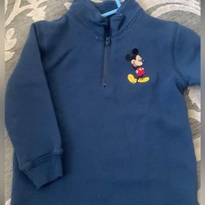 Disney Mickey Mouse Half zip